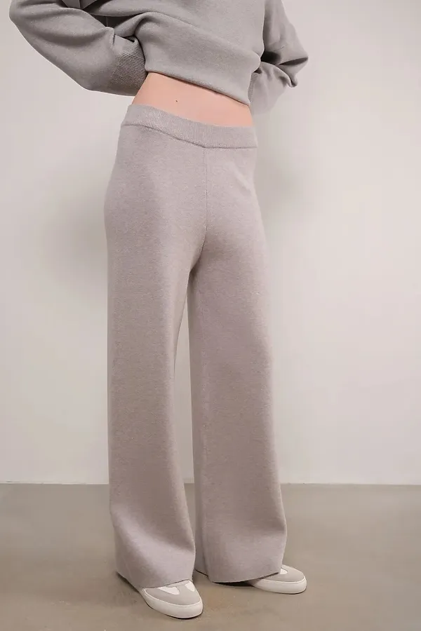 Брюки INCITY, серый меланж - фото 2