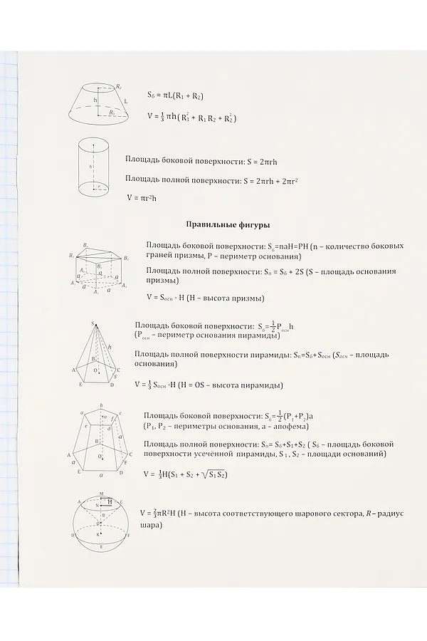 Тетрадь КЛЕТКА 48л. ГЕОМЕТРИЯ «МАГИЯ ПРЕДМЕТА» (Т48-1505) стандарт, хол ф.,твин-лак НАТАЛИ, в ассортименте - фото 2