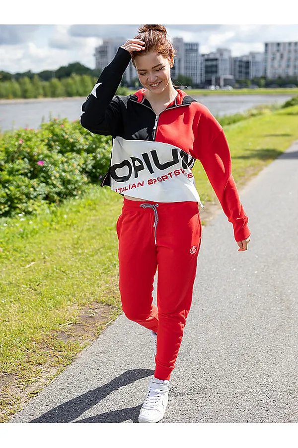 Худи OPIUM, красный/белый/черный - фото 2