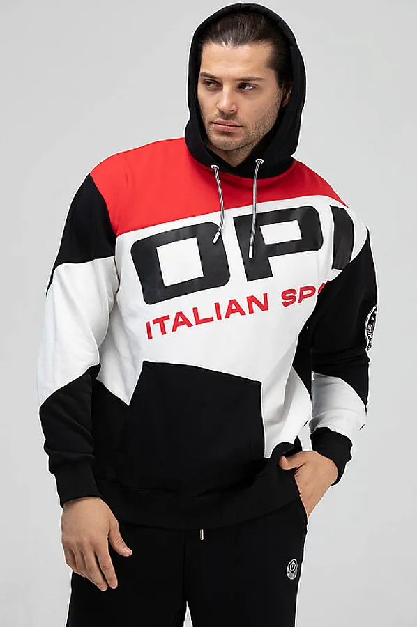 Худи OPIUM, красный/белый/черный - фото 2