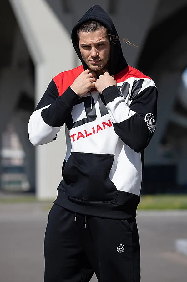 Худи OPIUM, красный/белый/черный - фото 2