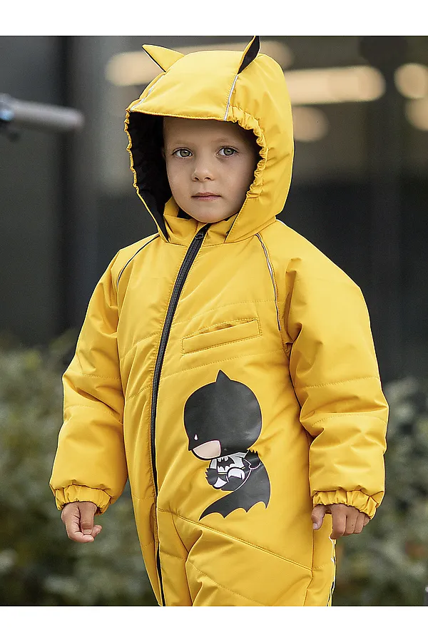 Комбинезон BATIK, горчичный/черный - фото 2