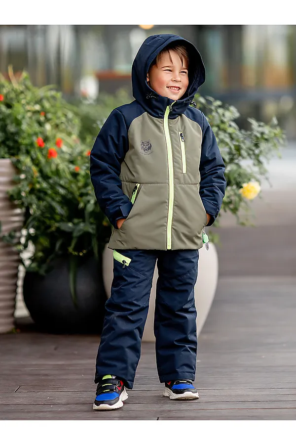 Комплект (Куртка+Брюки) BATIK, хаки - фото 2