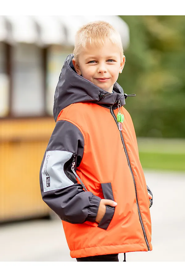 Куртка BATIK, яркий оранжевый - фото 2