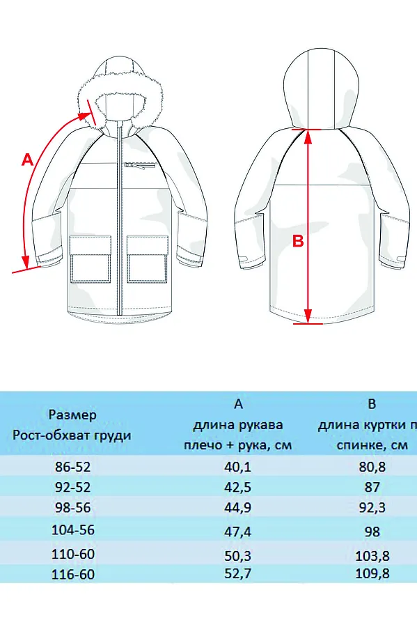 Куртка-парка BATIK, принт бежевый - фото 2