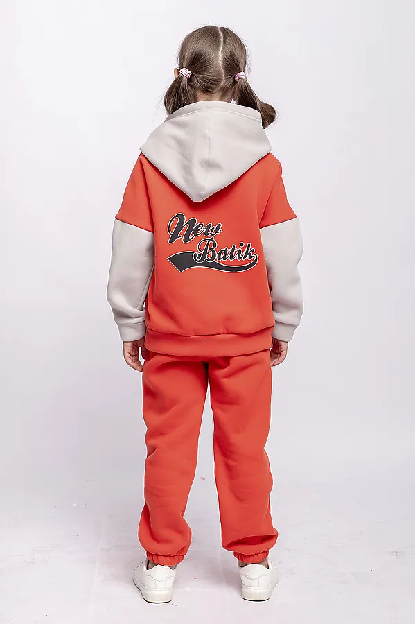 Комплект(Худи+Брюки) BATIK, оранжевый - фото 2