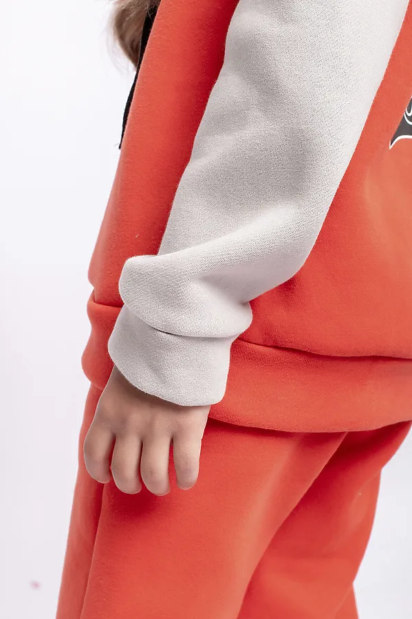 Комплект(Худи+Брюки) BATIK, оранжевый - фото 2