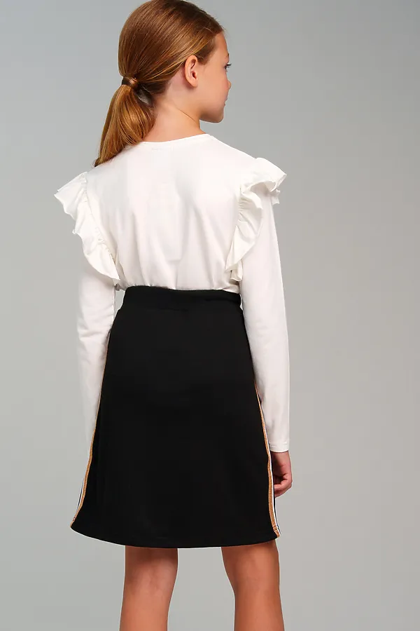 Юбка PLAYTODAY, черный - фото 2