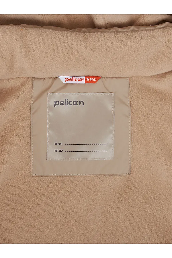 Пальто PELICAN, песочный - фото 2