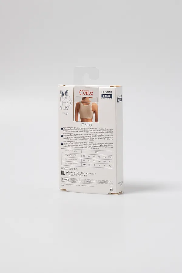 CONTE BASIC COLLECTION LT 5018 Топ женский (в коробке) CONTE ELEGANT, white - фото 2