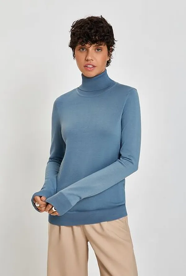 Водолазка CONCEPT CLUB, серо-голубой - фото 2