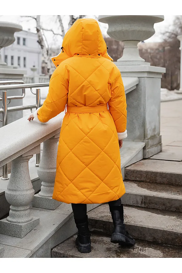 Пальто BATIK, янтарный - фото 2