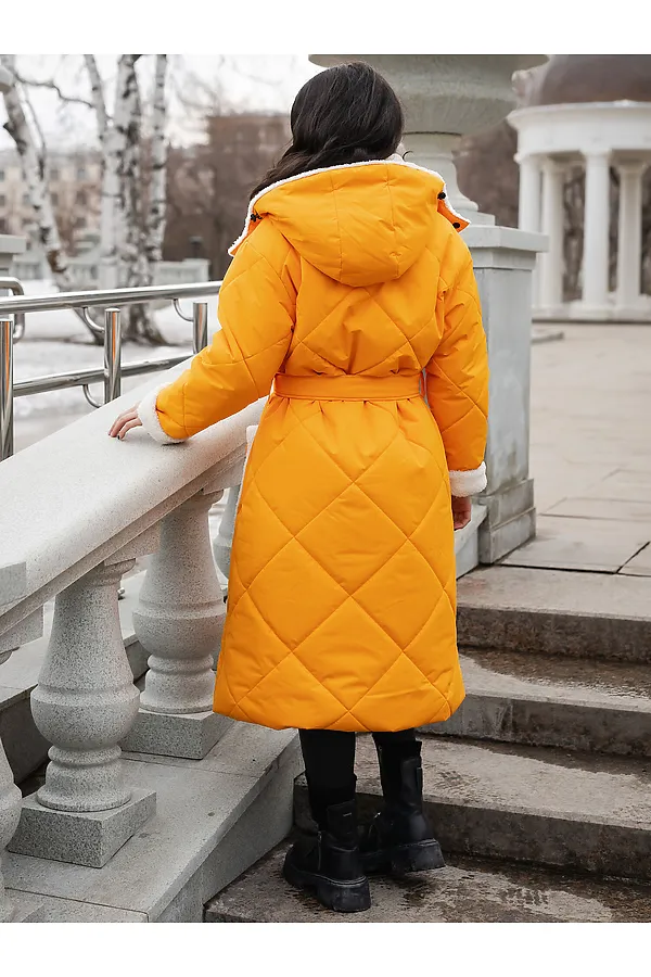 Пальто BATIK, янтарный - фото 2