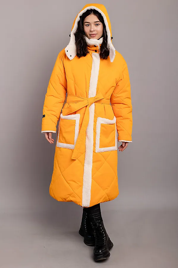 Пальто BATIK, янтарный - фото 2