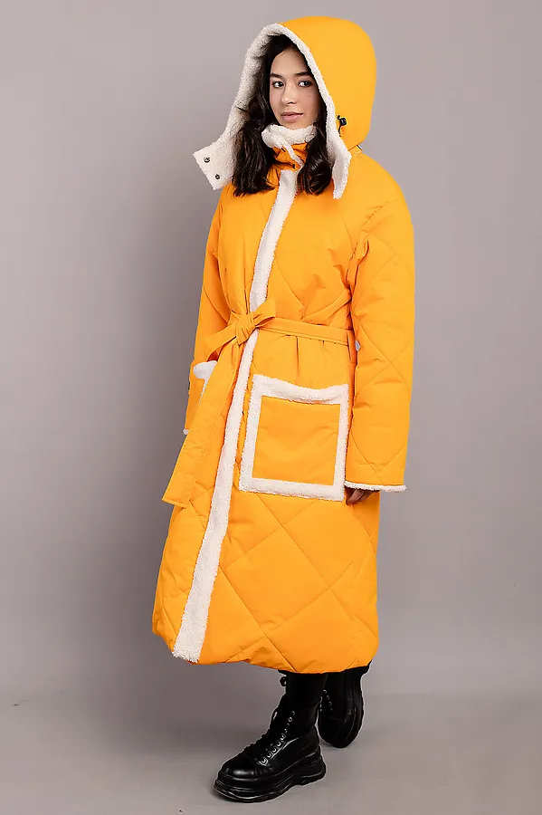 Пальто BATIK, янтарный - фото 2