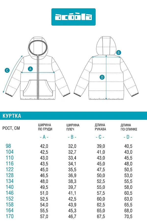 Куртка ACOOLA, оранжевый - фото 2