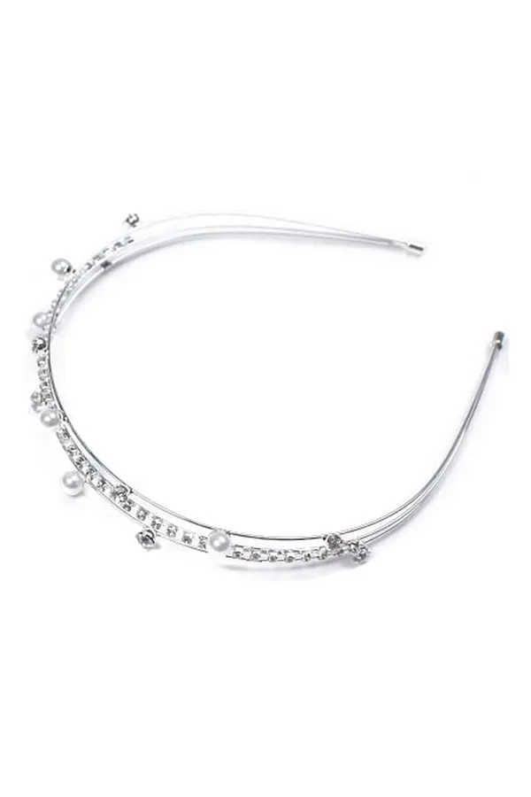 Ободок PLAYTODAY, серебряный - фото 2