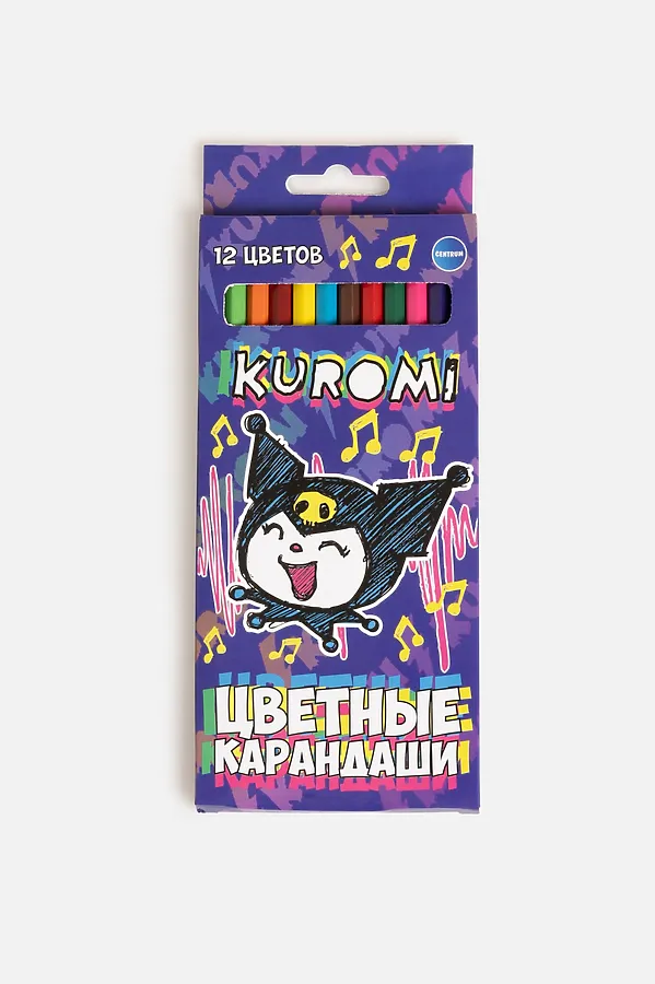 Карандаши цветные 12 цветов ACOOLA, разноцветный - фото 2