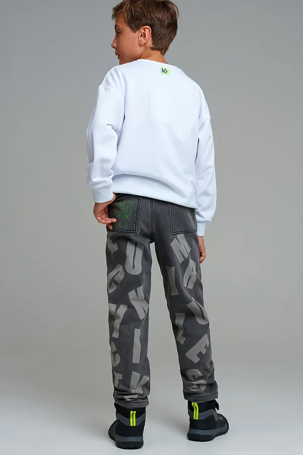 Джинсы PLAYTODAY, серый - фото 2