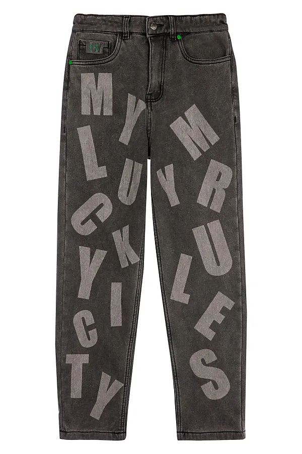 Джинсы PLAYTODAY, серый - фото 2