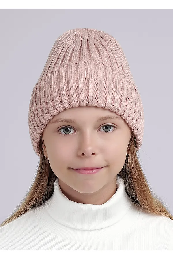 Шапка CLEVER, пудровый - фото 2