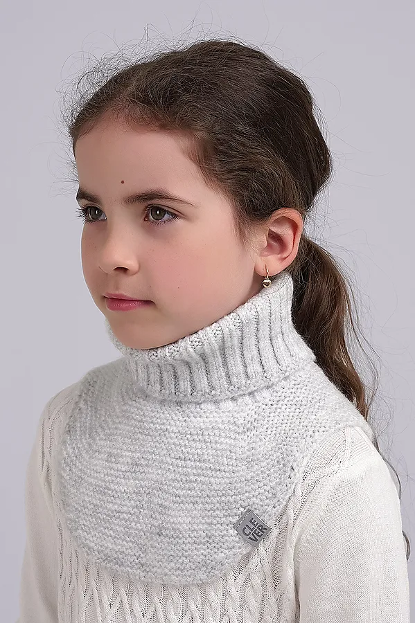 Манишка CLEVER, меланж св.серый - фото 2