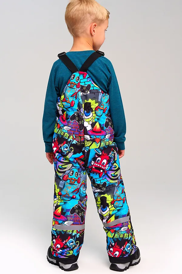Комплект (Куртка+Полукомбинезон) PLAYTODAY, разноцветный - фото 2