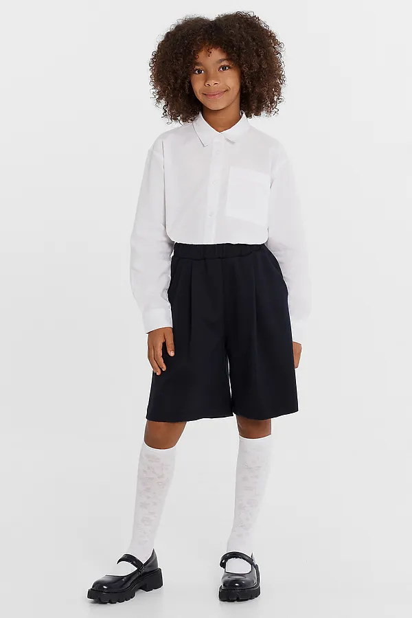 Шорты для девочек MARK FORMELLE, черный - фото 2
