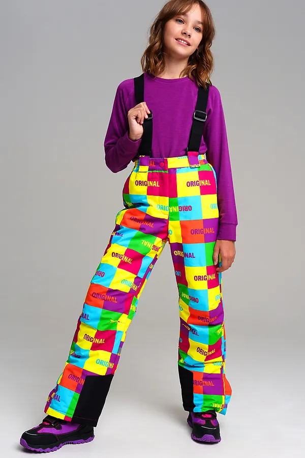 Комплект (Куртка+Полукомбинезон) PLAYTODAY, разноцветный - фото 2