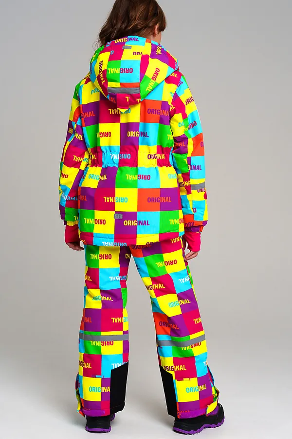 Комплект (Куртка+Полукомбинезон) PLAYTODAY, разноцветный - фото 2