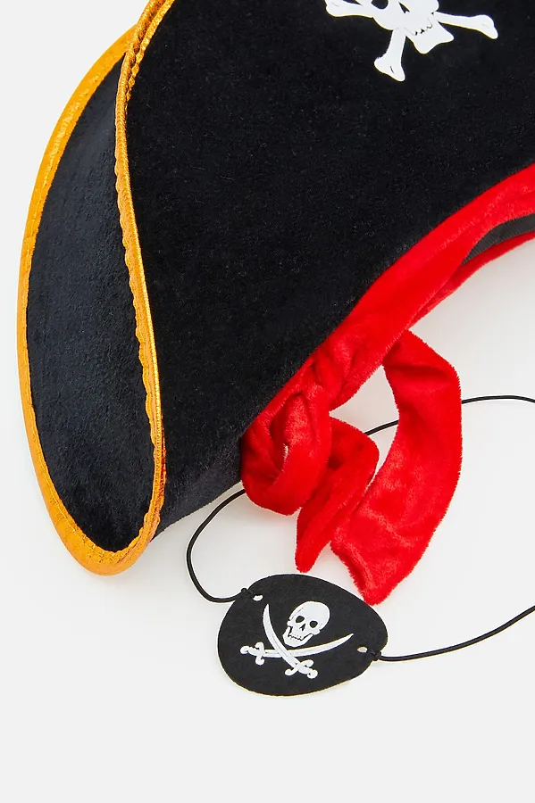 Набор карнавальн. (Шляпа+Повязка)) ACOOLA, черный - фото 2