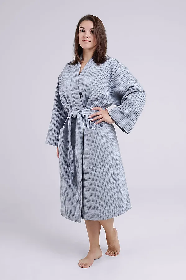 Халат  CLEVER, голубой - фото 2