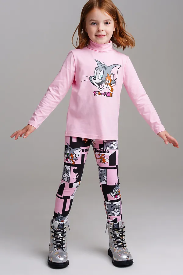 Водолазка PLAYTODAY, розовый - фото 2