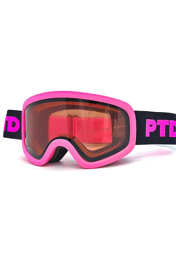 Маска горнолыжная детская PLAYTODAY, фуксия - фото 2