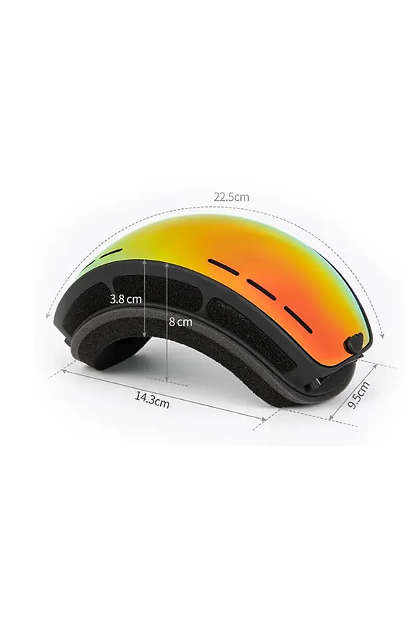 Маска горнолыжная детская PLAYTODAY, фуксия - фото 2