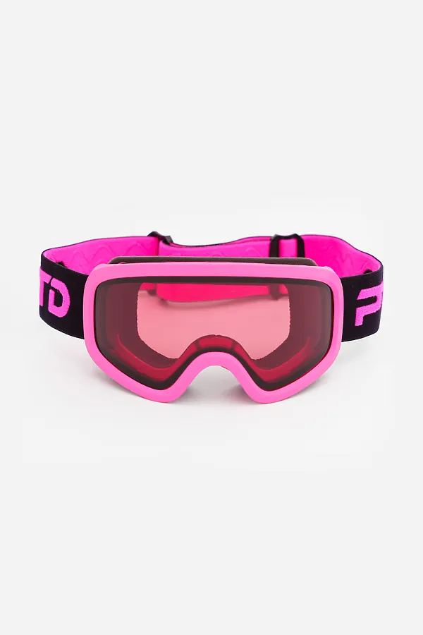 Маска горнолыжная детская PLAYTODAY, фуксия - фото 2