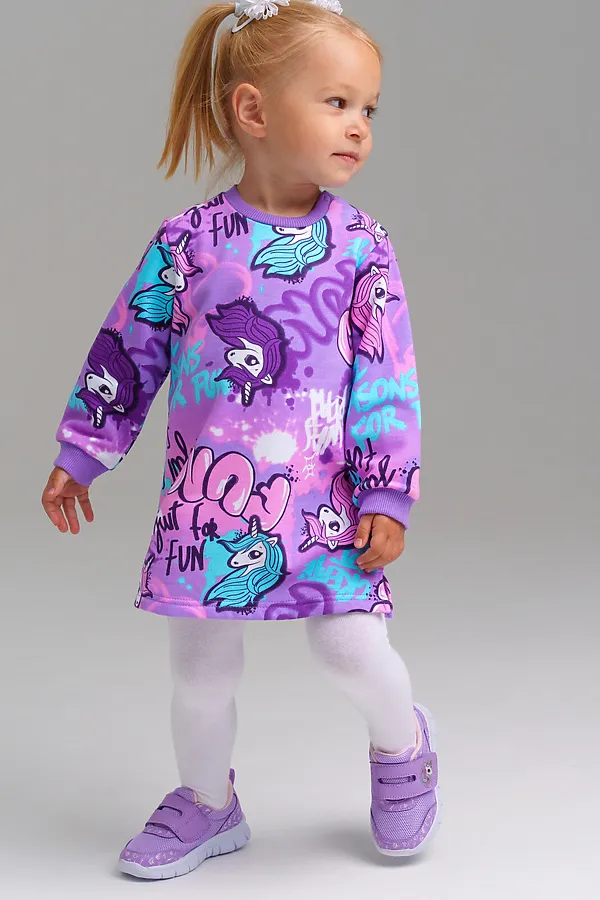 Платье PLAYTODAY, разноцветный - фото 2