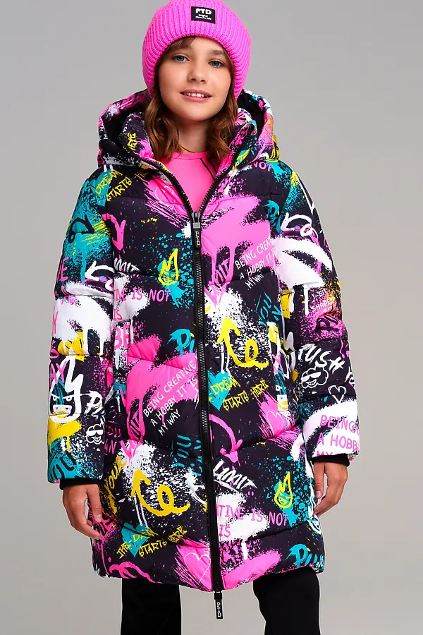Пальто PLAYTODAY, разноцветный - фото 2