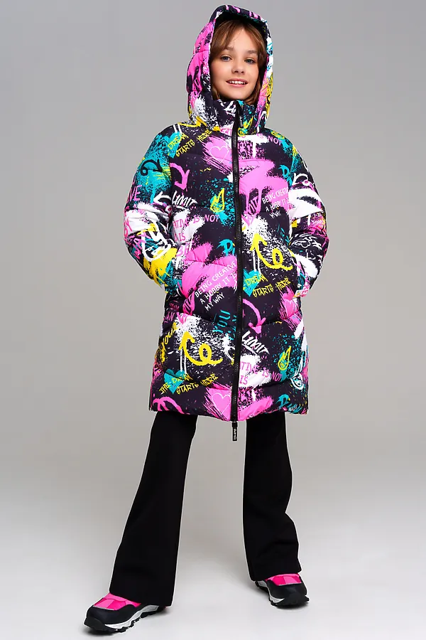 Пальто PLAYTODAY, разноцветный - фото 2