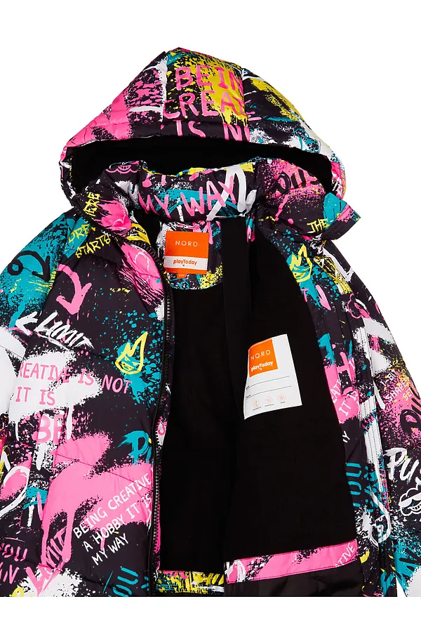 Пальто PLAYTODAY, разноцветный - фото 2