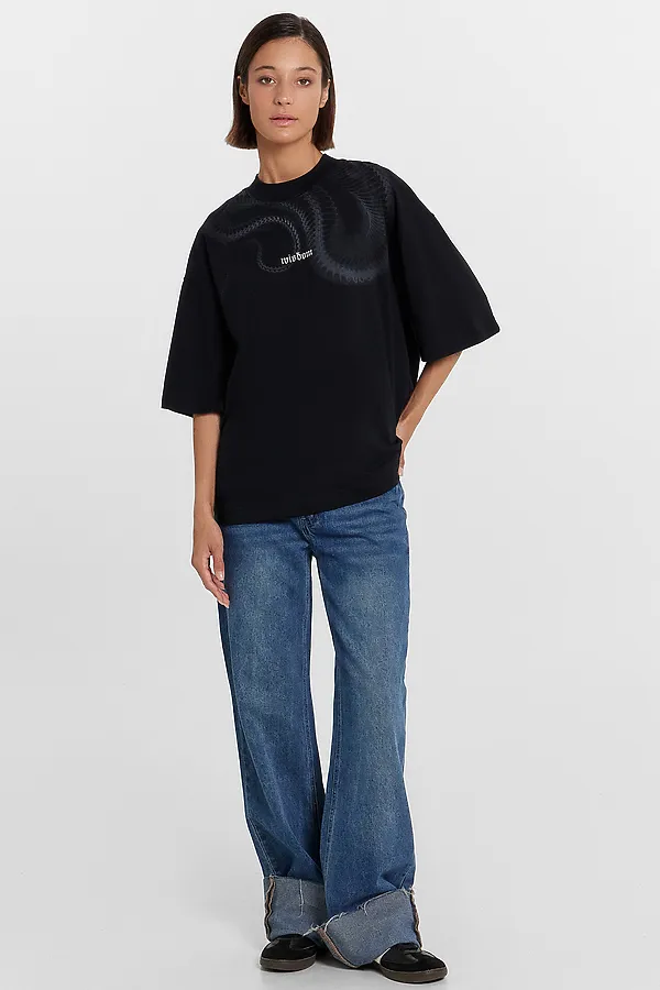 Футболка MARK FORMELLE, черный +печать6 - фото 2