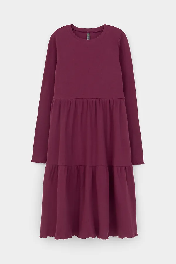 Платье CROCKID, насыщенная клюква к499 - фото 2