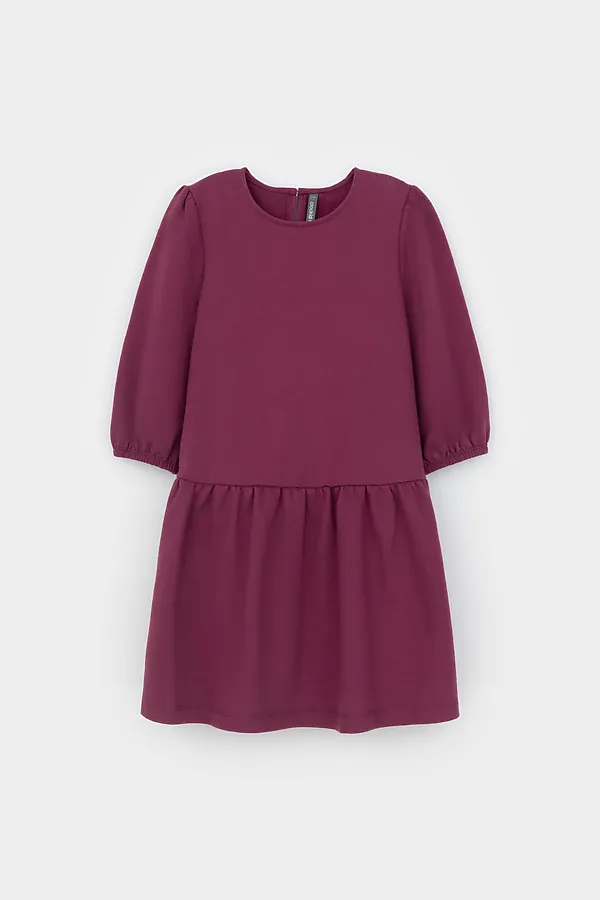 Платье  CROCKID, насыщенная клюква к499 - фото 2