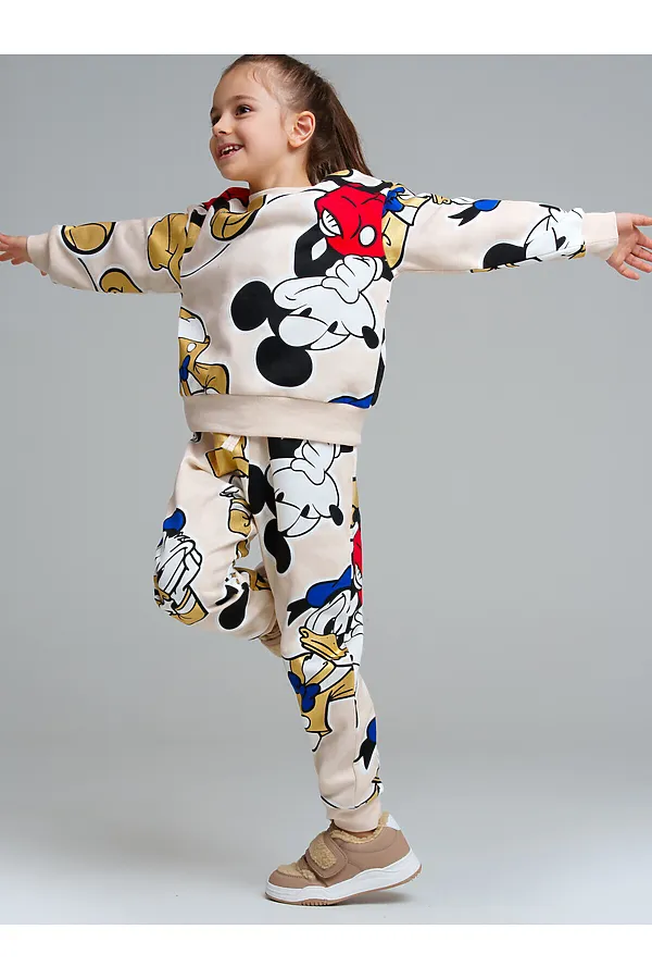 Комплект (Свитшот+Брюки) PLAYTODAY, разноцветный - фото 2