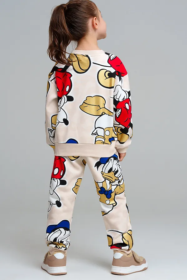 Комплект (Свитшот+Брюки) PLAYTODAY, разноцветный - фото 2