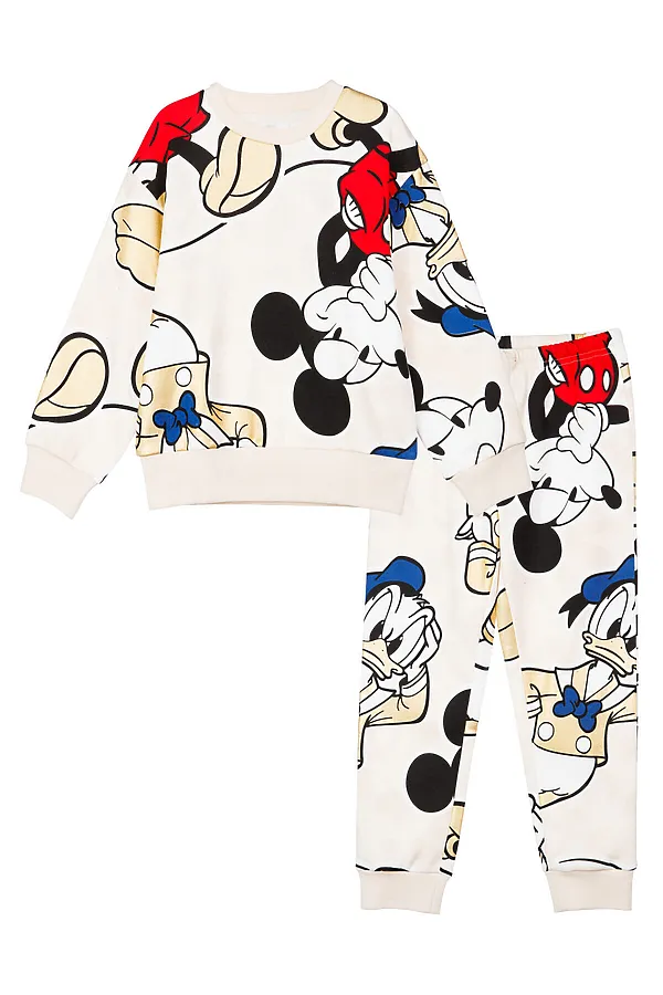 Комплект (Свитшот+Брюки) PLAYTODAY, разноцветный - фото 2