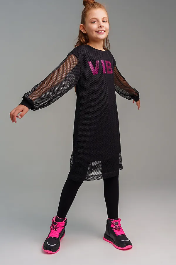 Ботинки PLAYTODAY, черный,фуксия - фото 2