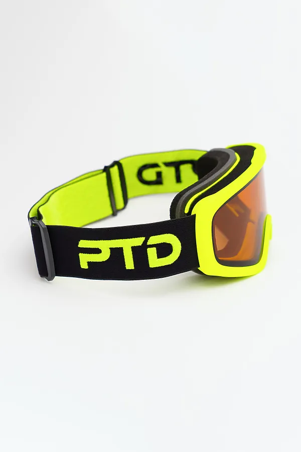 Маска горнолыжная детская PLAYTODAY, жёлтый - фото 2