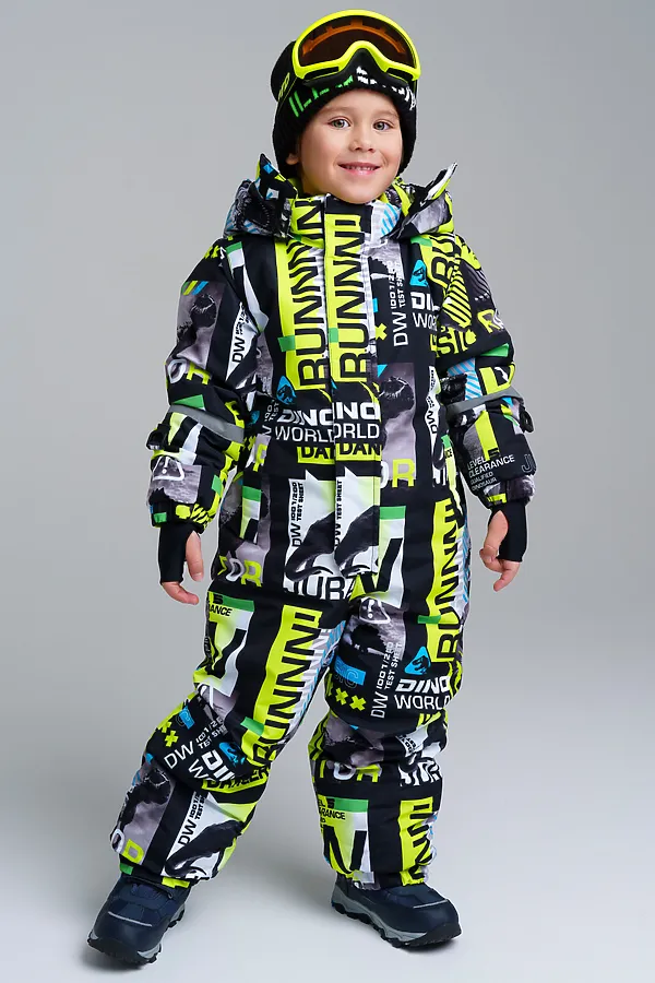 Маска горнолыжная детская PLAYTODAY, жёлтый - фото 2