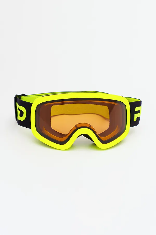 Маска горнолыжная детская PLAYTODAY, жёлтый - фото 2